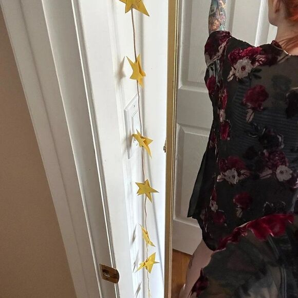 Torrid Burnout Velvet Kimono size XXL (1/2) VGUC - Picture 5 of 6